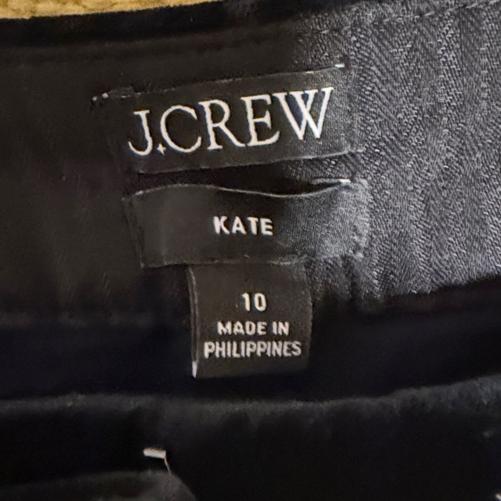 J. Crew KATE Velvet Trousers